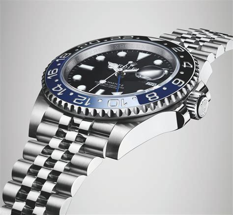 rolex gmt batman bracelet|BATMAN ROLEX GMT Master II 116710 BLNR & 126710BLNR.